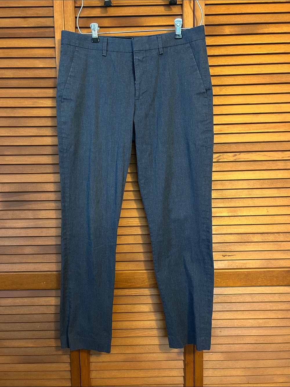 Men's Dress Pants Express Dark Blue 29x30 Extra Slim